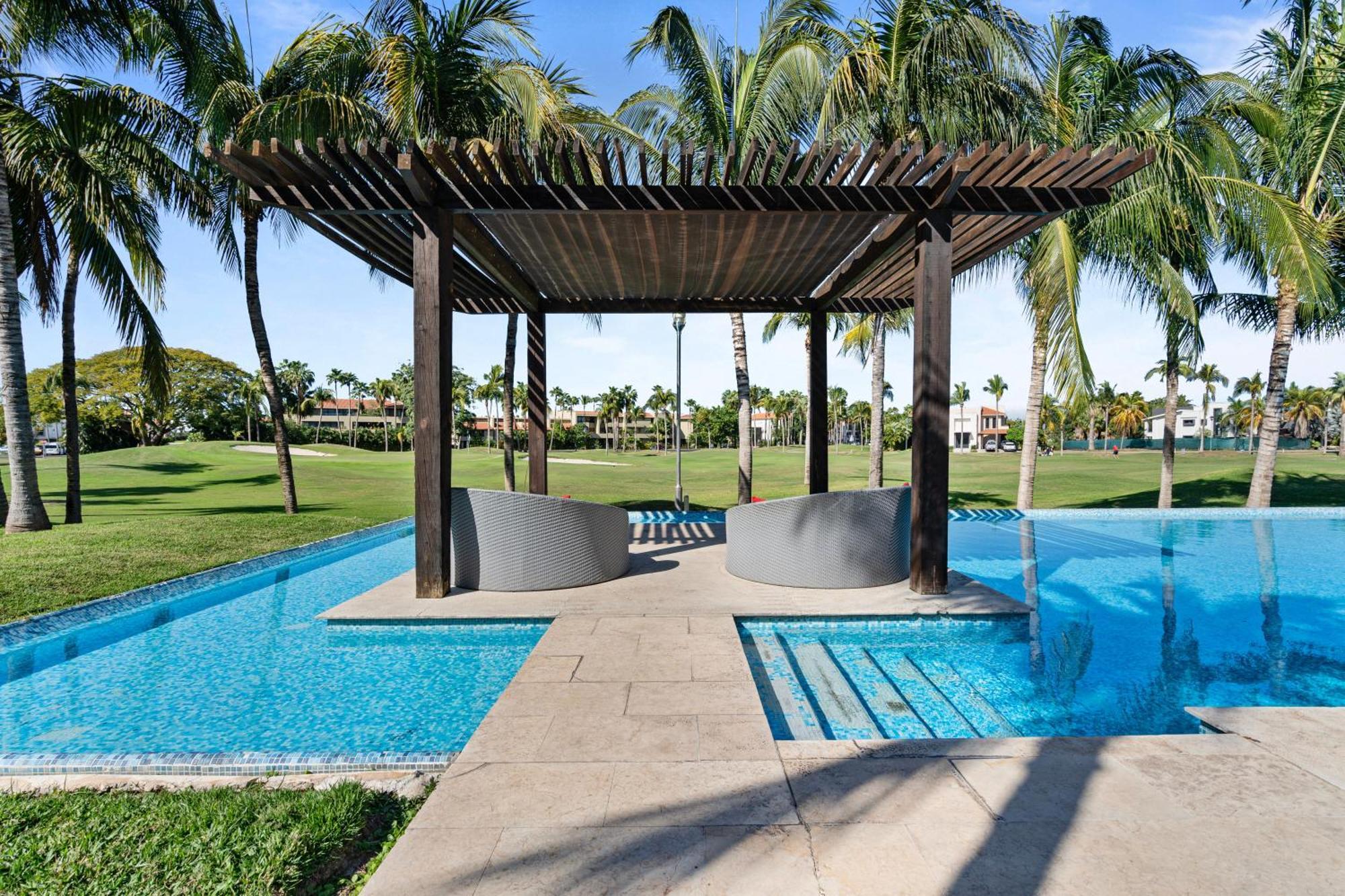 Stylish Peninsula Golf 3Br Oasis With Pool Apartment Nuevo Vallarta Exterior foto