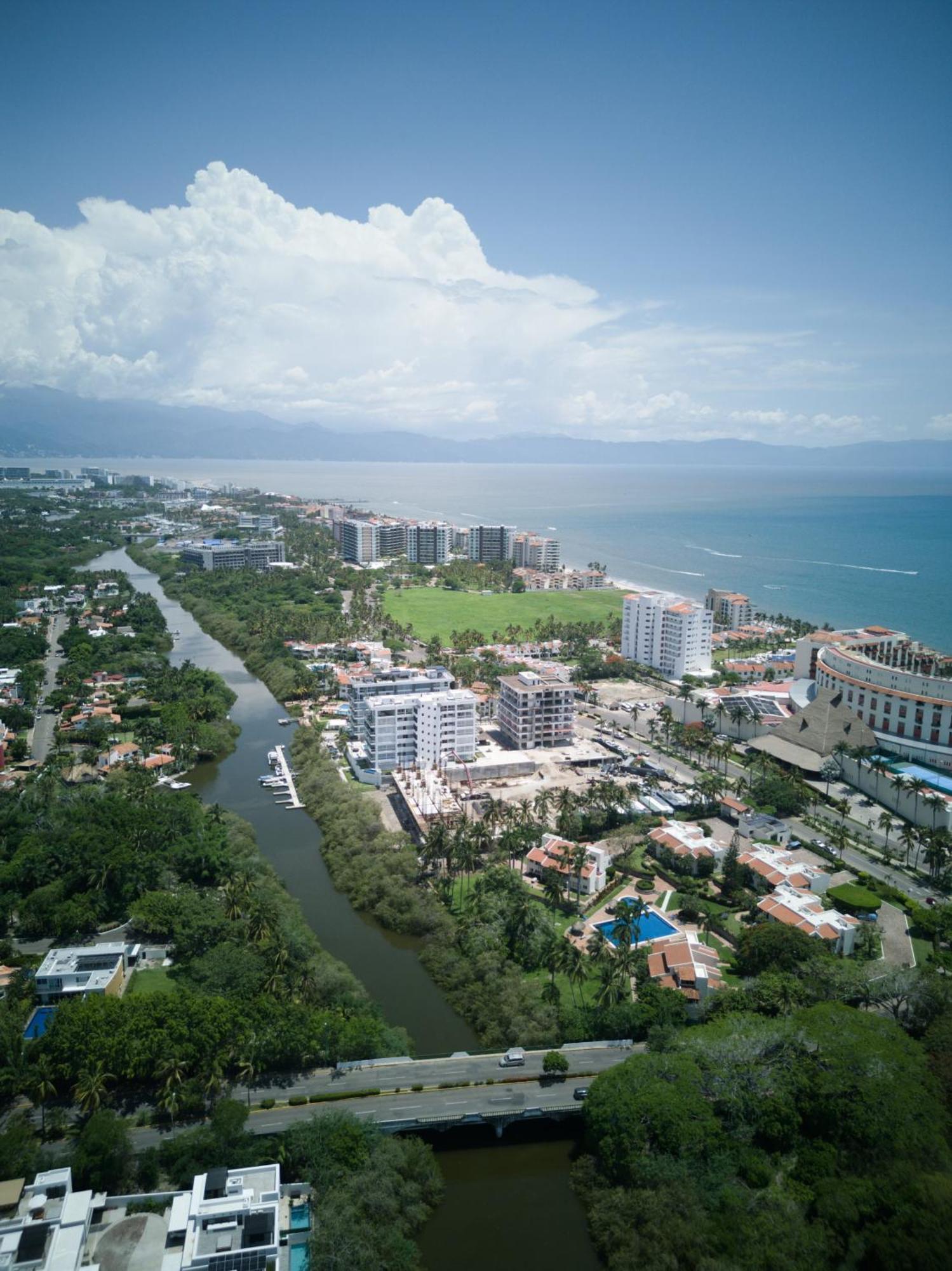 Stylish Peninsula Golf 3Br Oasis With Pool Apartment Nuevo Vallarta Exterior foto